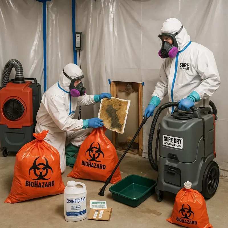 Contaminated Water Handling Protocols process in Marshall County, MN