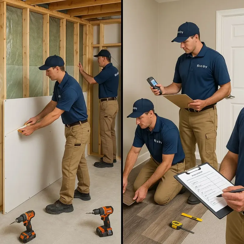 Repairs and Reconstruction process in Marshall County, MN